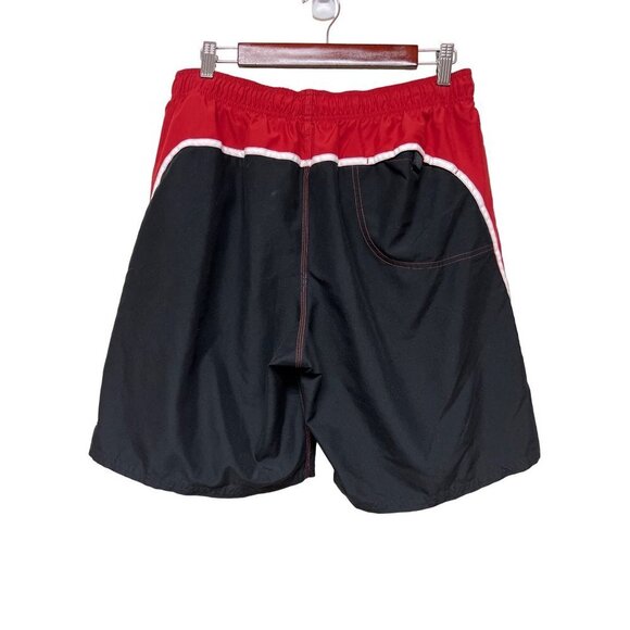 Nike Red Blue Swim Trunks Shorts Men's Size Large - Picture 2 of 7